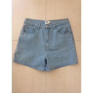 Princess Polly Denim Jean Shorts High Waist Bermuda